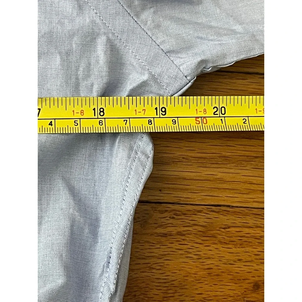 J.CREW Ludlow Premium Fine Cotton Slim Dress Shirt Blue 15/33 Cotton FM493‎ NEW